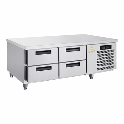 Industrial Cold Storage / Industrial Chiller Units 220V 2N-50HZ Air Cooled Workbench Freezer with 410W Power