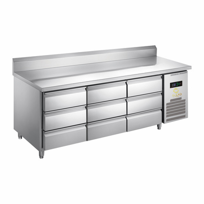Efficiency Industrial Cooling Equipment Air Cooled Workbench Freezer Unit With Dual Cooling Modes