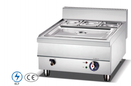 220-240v 50hz Silver Bain Marie with 0.C~100.C Temperature Controlled Heating Function
