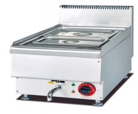 220-240v 50hz Silver Bain Marie with 0.C~100.C Temperature Controlled Heating Function