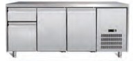 3 Doors Worktable Chiller Refrigeration Equipment Temperature 2-8C Industrial Cold Storage Solution