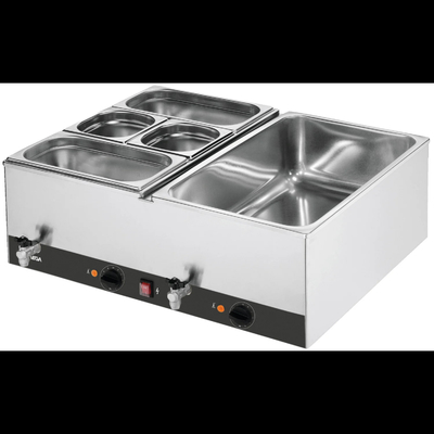 Stainless Steel Electric Cooking Equipment Silver 220-240v 50hz Temperature Control.