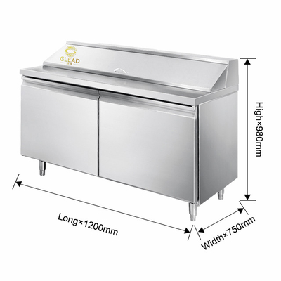 Safe Stable 390W Industrial Modular Refrigeration Unit 270L Plug in for Pizza cabinets/Salad cabinets