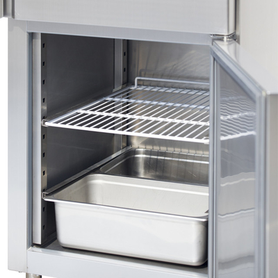 600L Air Cooling Upright Chiller for GN1/1 Cold Room Refrigeration Equipment