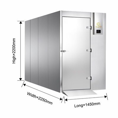 Energy Efficient 15-Tray Blast Chiller&Freezer Cabinets for Stable Cooling Industrial Refrigeration Operations
