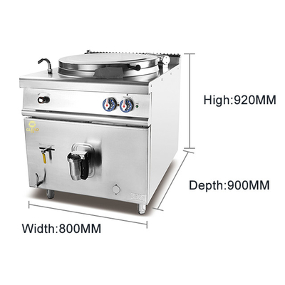Temperature Control Commercial Cooking Equipment with Low Noise Operation