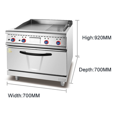 GL RG Low Noise LPG/NG Gas Valve Commercial Cooking Equipment with Temperature Control for