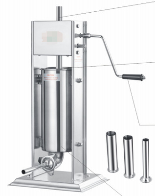Automated 3L-30L Stainless Steel Sausage Filler Machine Easy Refilling And Hygiene
