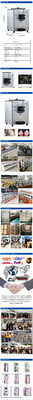 Industrial Cooling Equipment With 700W Rated Output 100-150 Cups/h and Pre cooling Function.