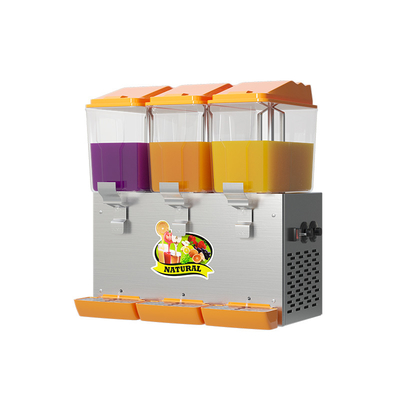 Capacity Orange Cooking Equipment 220V Power Refrigerant Black Cooling Juice Dispenser