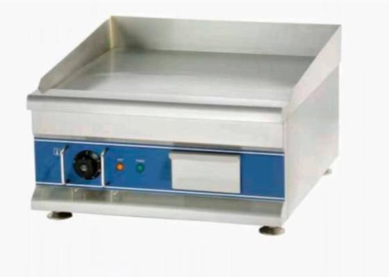 220-240v 50hz Silver Griddle Restaurant Cooking Equipment for Temperature Control