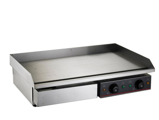 Electric Silver Griddle for Cooking Variety Of Foods 220-240V 50Hz Temperature 0.C~100.C