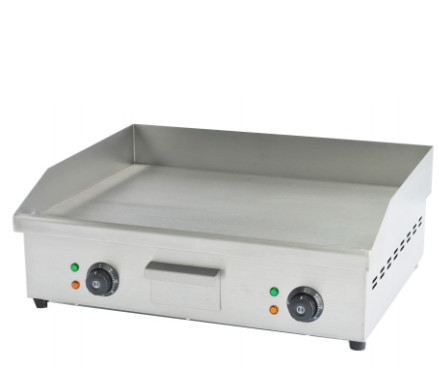 Electric Silver Griddle for Cooking Variety Of Foods 220-240V 50Hz Temperature 0.C~100.C