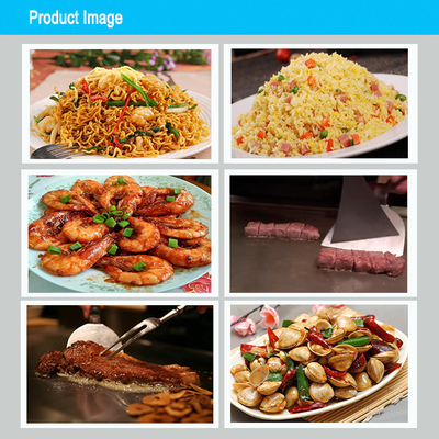 SS304 Gas Range Stove With Oven Heavy Duty Commercial Kitchen Equipment