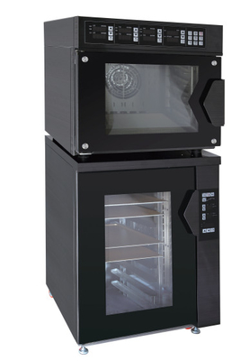 Capacity 220V Digital Control Panel Black Cooking Equipment for Convection Oven Cooking.