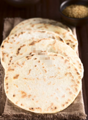 Naan Crusty Pancake Bread Pancake Food Production Line Equipment With 60-5000pcs Mould And 14.5kg/hour Heat