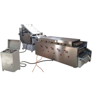 Naan Crusty Pancake Bread Pancake Food Production Line Equipment With 60-5000pcs Mould And 14.5kg/hour Heat