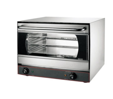 Stainless Steel Convention Oven With Digital Control Panel 35L Capacity 0-200℃ Temp Range