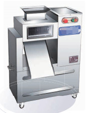 Stainless Steel 0.75KW Electric Meat Processing Equipment For Precise Cuts and Easy Cleaning Meat Cutter