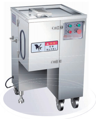 Electric 0.75KW Stainless Steel Meat Processing Machine Detachable Knife Set 3.5-5mm Cut Meat Cutter