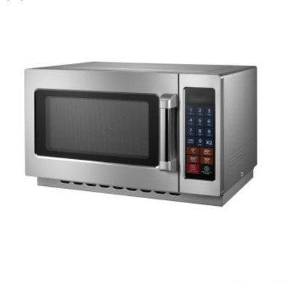 25L Black/White Microwave Oven for Cooking at Temp 0-200C with Membrane Touch Control