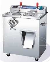 Efficiency Stainless Steel Electric Meat Processor 220V/50HZ 200-400kg/h Output Meat Mincer and Slicer