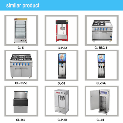 Advanced Gas 6-Range Stove Oven Set SS304 LPG/Natural Gas Operated