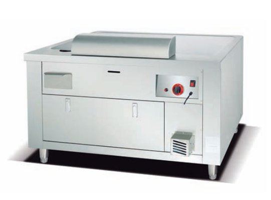 Japanese Gas Teppanyaki Machine LPG 0.C~200.C Temperature for Authentic Restaurant Cooking