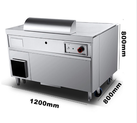 Gas Powered Cooking Equipment with 0.C to 200.C Temperature Range