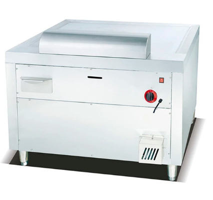 LPG Gas Japanese style Teppanyaki Machine Iron Cooks Various Foods at 0\u2103\uff5e200\u2103