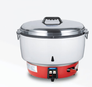 Iron 25L Capacity Commercial Rice Cooker with Mechanical Control Panel - Efficiently Cooks Rice at 220V