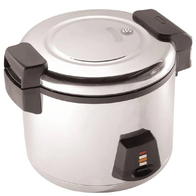 25L Capacity Iron Rice Cooker Cook Various Dishes from 0-100.C with Mechanical Control Panel