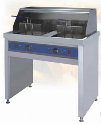 Stainless Steel Electric Fryer with 220-240V Voltage for Frying Food at 0.C~300.C