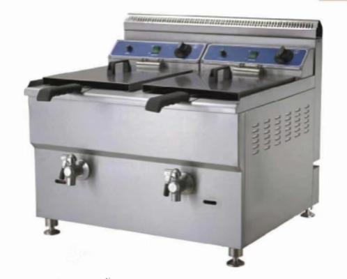 Commercial Grade Electric Fryer with Adjustable Temperature Control