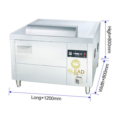 Japanese Gas Arc Teppanyaki SS304 Commercial Hotel Equipment with LPG/Natural Gas 130KG N.W