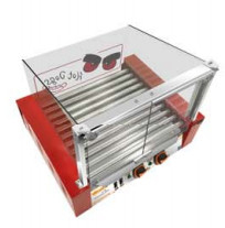 Advanced Fruit And Vegetable Processing Machine with 660*490*540mm Size and 9 Rollers Hot Dog Grill