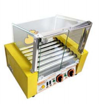 Advanced Fruit And Vegetable Processing Machine with 660*490*540mm Size and 9 Rollers Hot Dog Grill