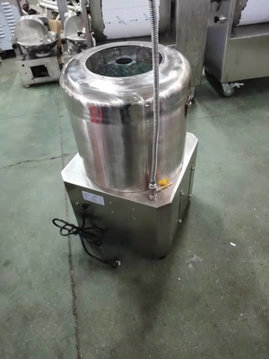 Stainless Steel Commercial Potato Peeler 400KG/H Capacity 1.5kw Power For Hotels And Restaurants