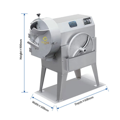 Stainless Steel Commercial Hotel Vegetable Cutter Machine Capacity 1000KG/H For Sanitary Food Preparation