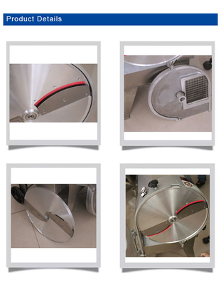Stainless Steel 1000KG/H Capacity Vegetable Cutter With Safe Sanitary Design