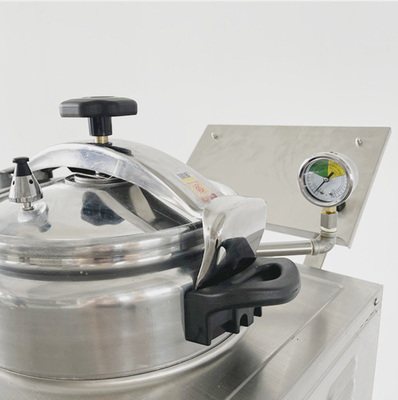 Hotel Solution / Hotel Lobby Equipment 3 Kw Fried Chicken Stove 16L Capacity With Mechanical Panel