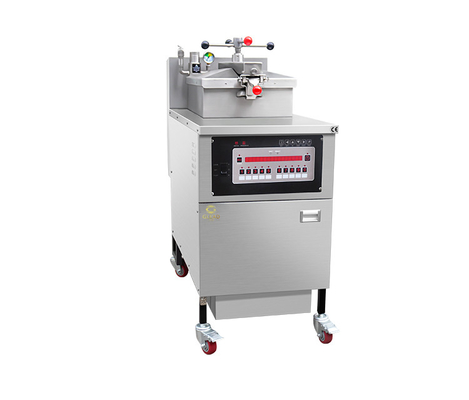25L Capacity Gas Pressure Fried Chicken Machine With Mechanical Panel And Oil Filter