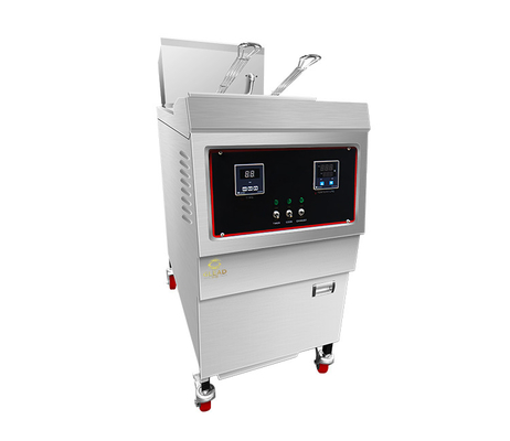 25L Capacity Gas Pressure Fried Chicken Machine With Mechanical Panel And Oil Filter