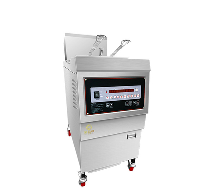 25L Capacity Gas Pressure Fried Chicken Machine With Mechanical Panel And Oil Filter