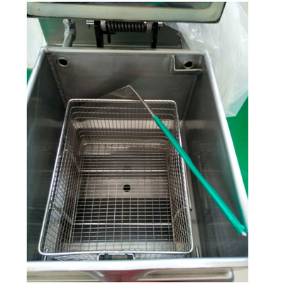 25L Capacity Gas Pressure Fried Chicken Machine With Mechanical Panel And Oil Filter