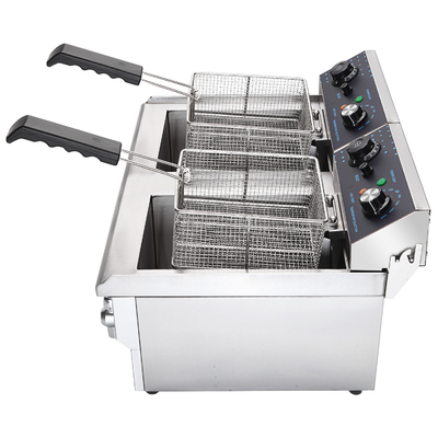 Compact Double-screen Fryer Food Production Line Equipment For Smaller Kitchens Fryer