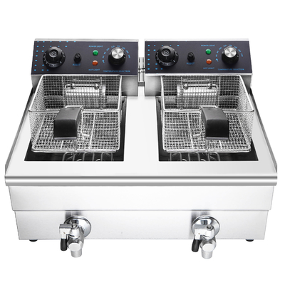 Compact Double-screen Fryer Food Production Line Equipment For Smaller Kitchens Fryer