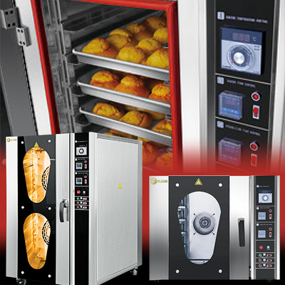 Safety Protected Commercial Baking Oven For Large Capacity Baking Convection Oven