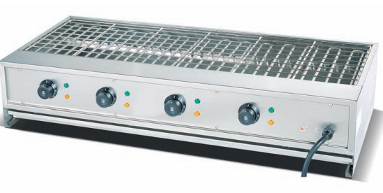 220V Smokeless Barbecue Oven Equipment for Residual Effects Reduction