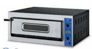 1-layer And 1-tray Professional Baking Oven For Snack Bar Efficiency Pizza Oven